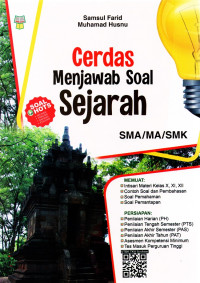 Image of CERDAS MENJAWAB SOAL SEJARAH - SMA/MA/SMK