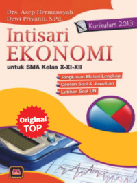 Image of INTISARI EKONOMI untuk SMA kelas X, XI, XII