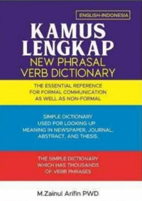 Image of KAMUS LENGKAP - NEW PHRASAL VERB DICTIONARY